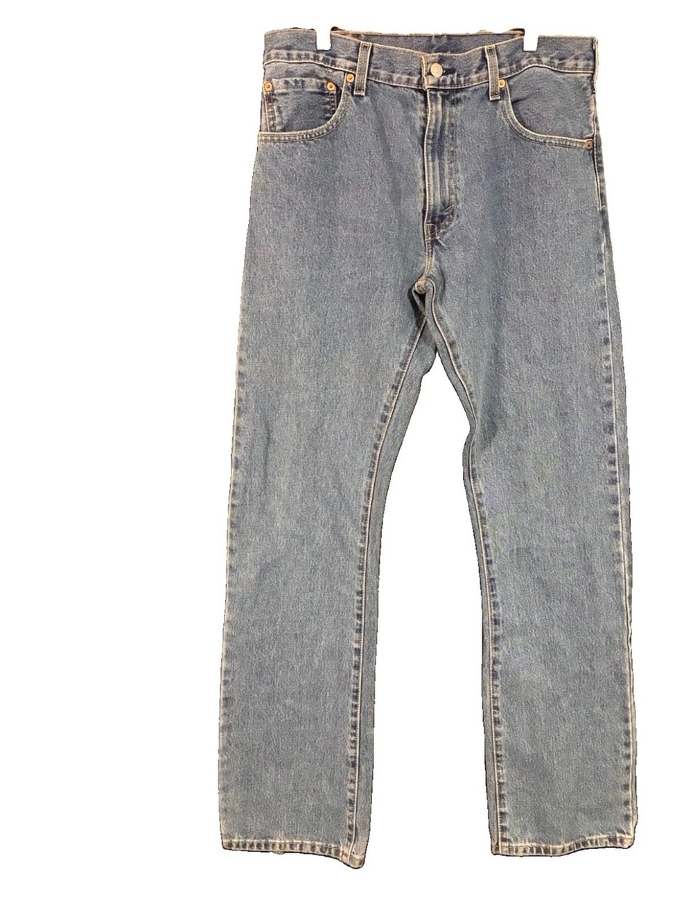Levi 517 Jeans Mens 34x36 Blue Medium Wash Slim Bootcut Western Rodeo Cowboy EUC